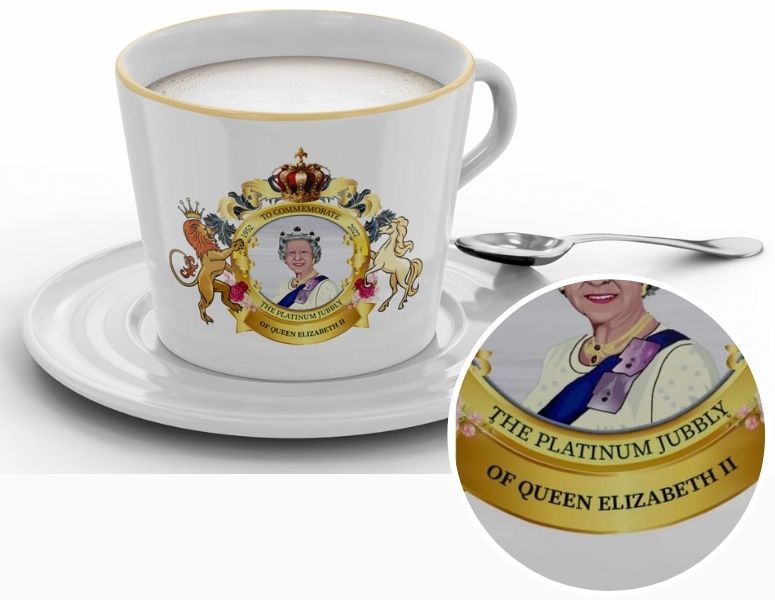 Thousands of souvenirs for Queen Elizabeth’s Platinum Jubilee bear